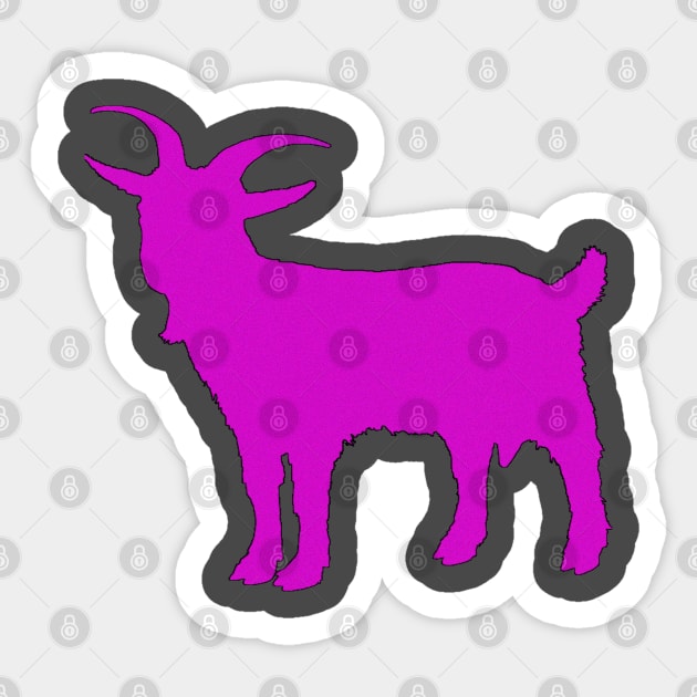 goat Sticker by TaBuR
